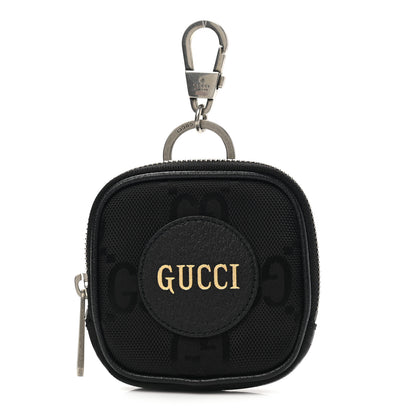 Gucci Econyl Nylon Monogram Off The Grid Coin Purse Black 1 of 8