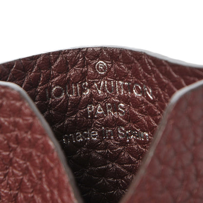 Louis Vuitton Taurillon Card Holder Bordeaux 5 of 6