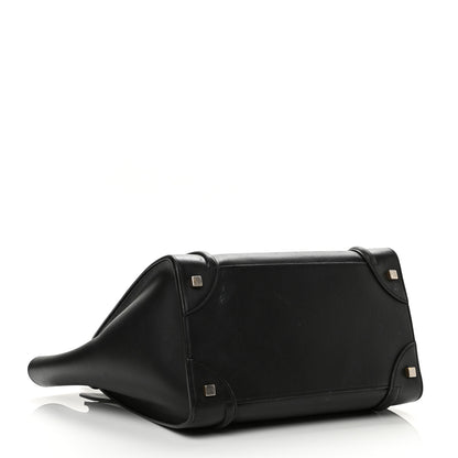 Celine Smooth Calfskin Mini Luggage Black 3 of 15