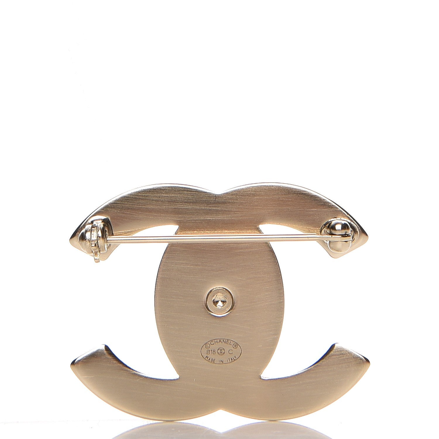 Chanel CC Turnlock Brooch Gold 231885 – FASHIONPHILE