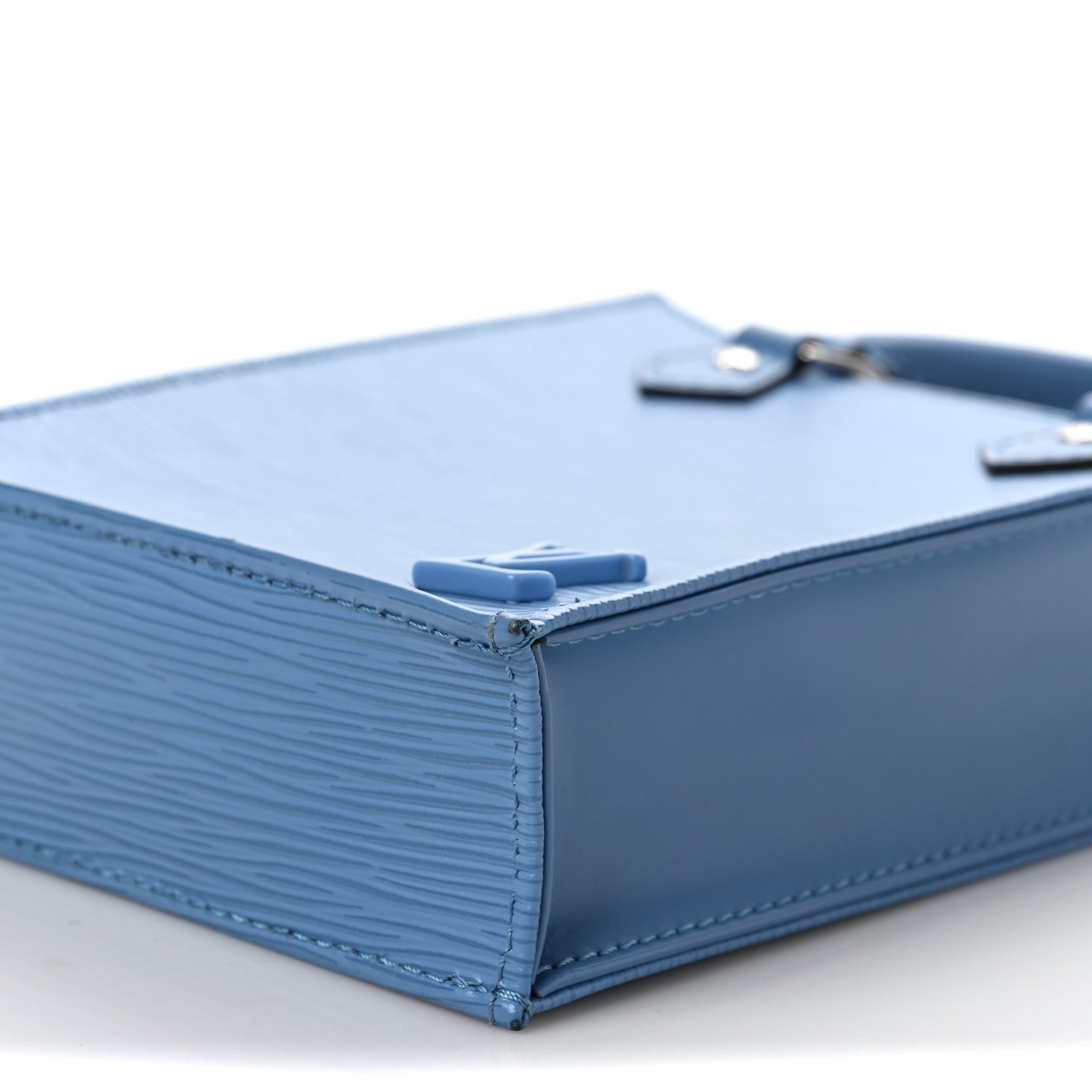 Louis Vuitton Epi Petit Sac Plat Bleuet 8 of 8