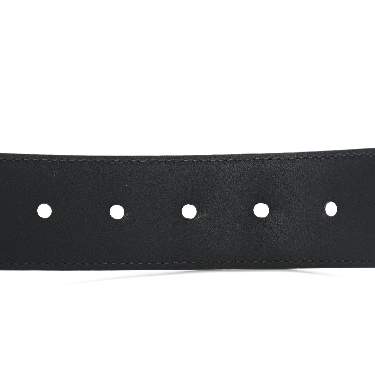 Soft Microguccissima Margaux Calfskin Belt 90 36 Black