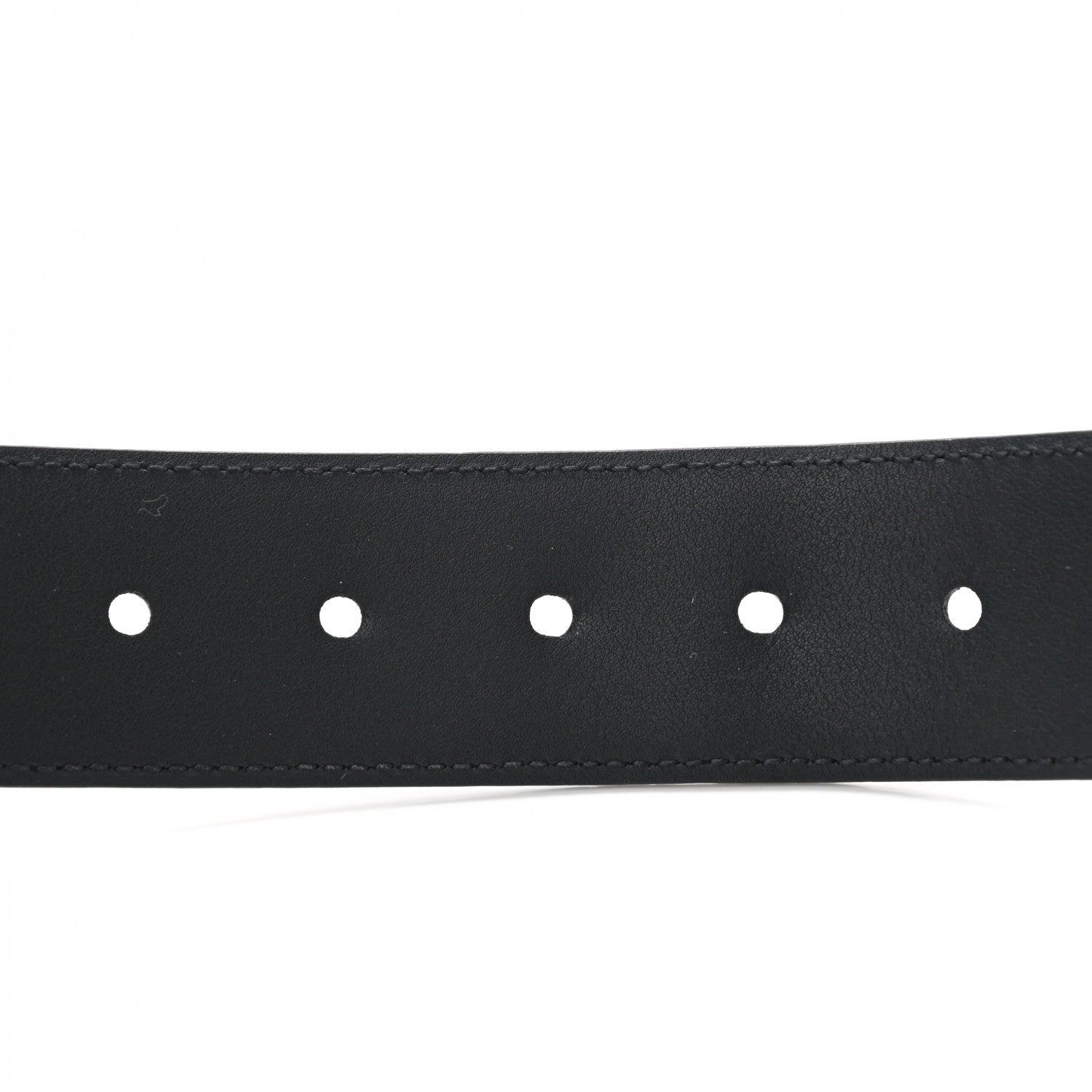 Gucci Soft Microguccissima Margaux Calfskin Belt 90 36 Black 4 of 5