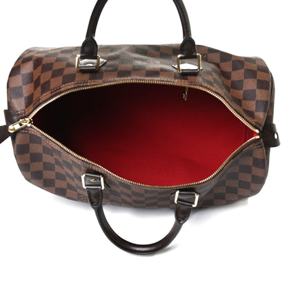 Louis Vuitton Damier Ebene Speedy 35 5 of 14