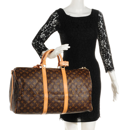 Louis Vuitton Monogram Keepall Bandouliere 50 2 of 6