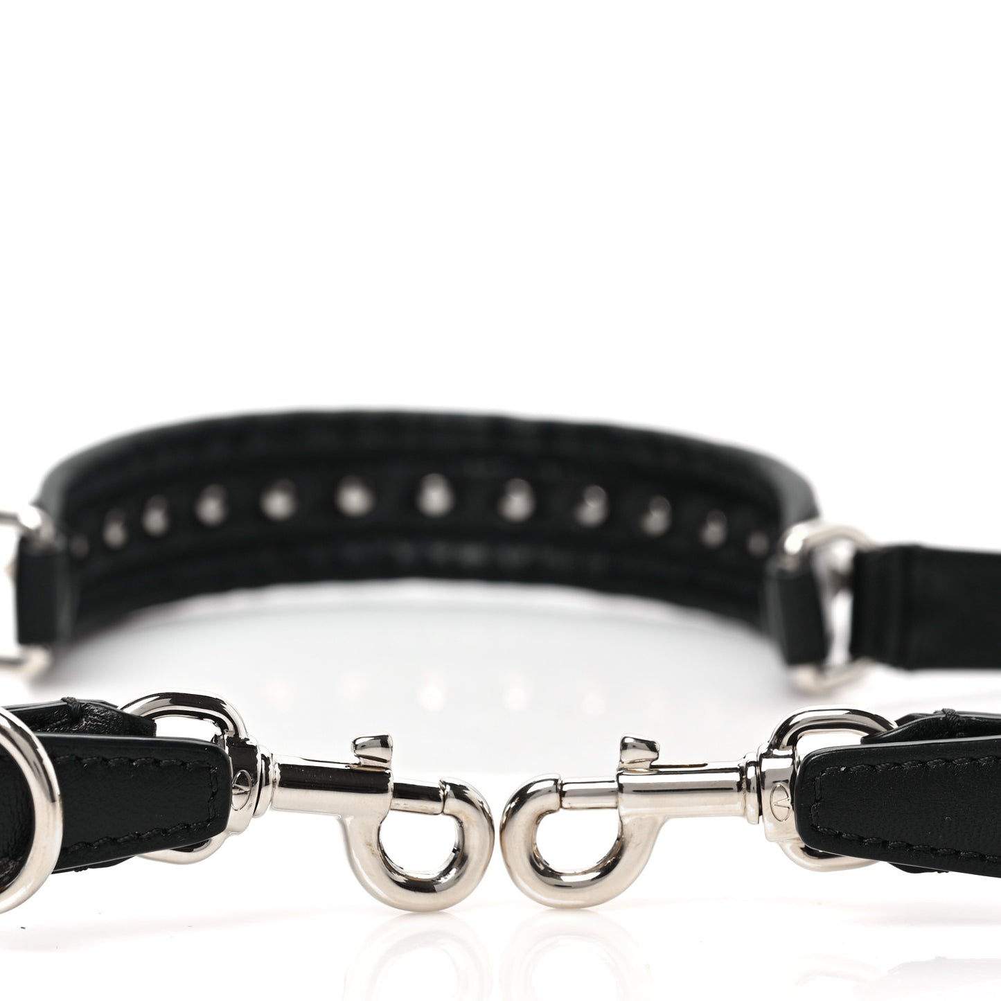 Nappa Rockstud Shoulder Strap Black