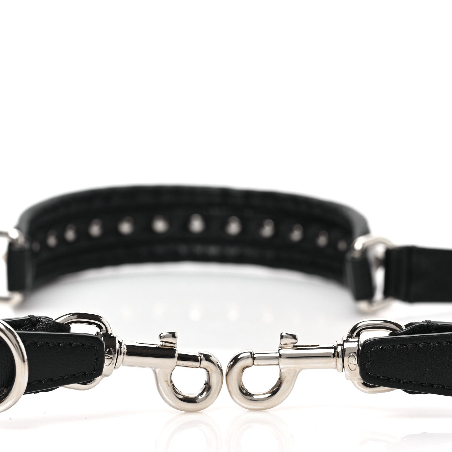 Valentino Garavani Nappa Rockstud Shoulder Strap Black 3 of 3