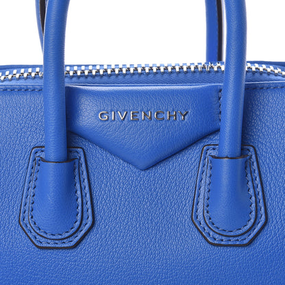 Givenchy Sugar Goatskin Mini Antigona Persian Blue 10 of 10