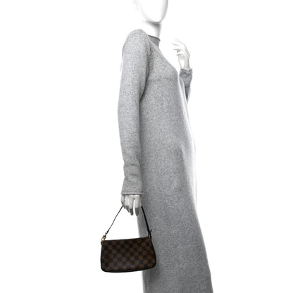 Louis Vuitton Damier Ebene Navona Pochette Accessories 2 of 10