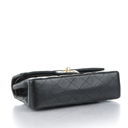 Chanel Lambskin Quilted Small Double Flap Black 4 of 8