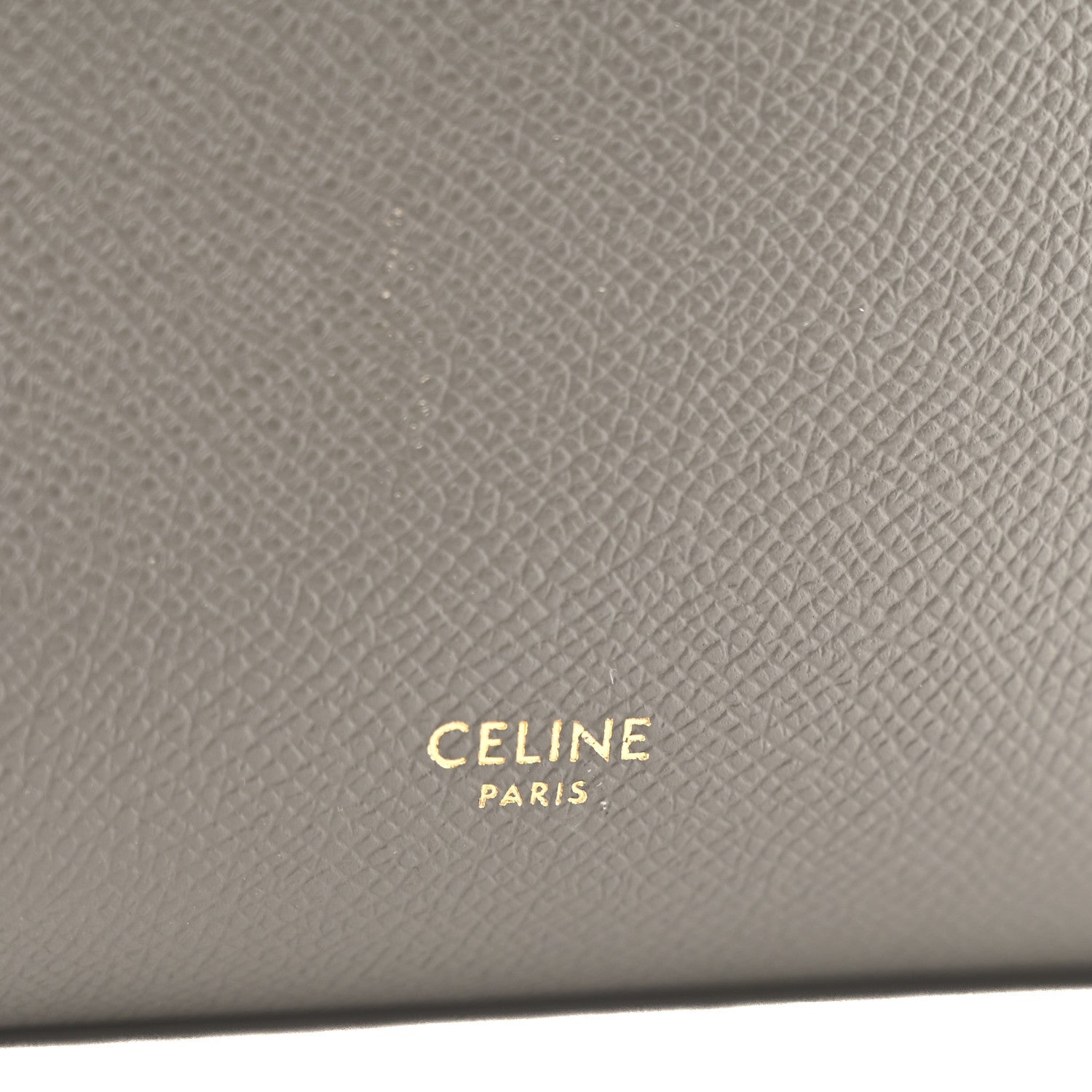 Celine Grained Calfskin Mini Belt Bag Grey 7 of 13