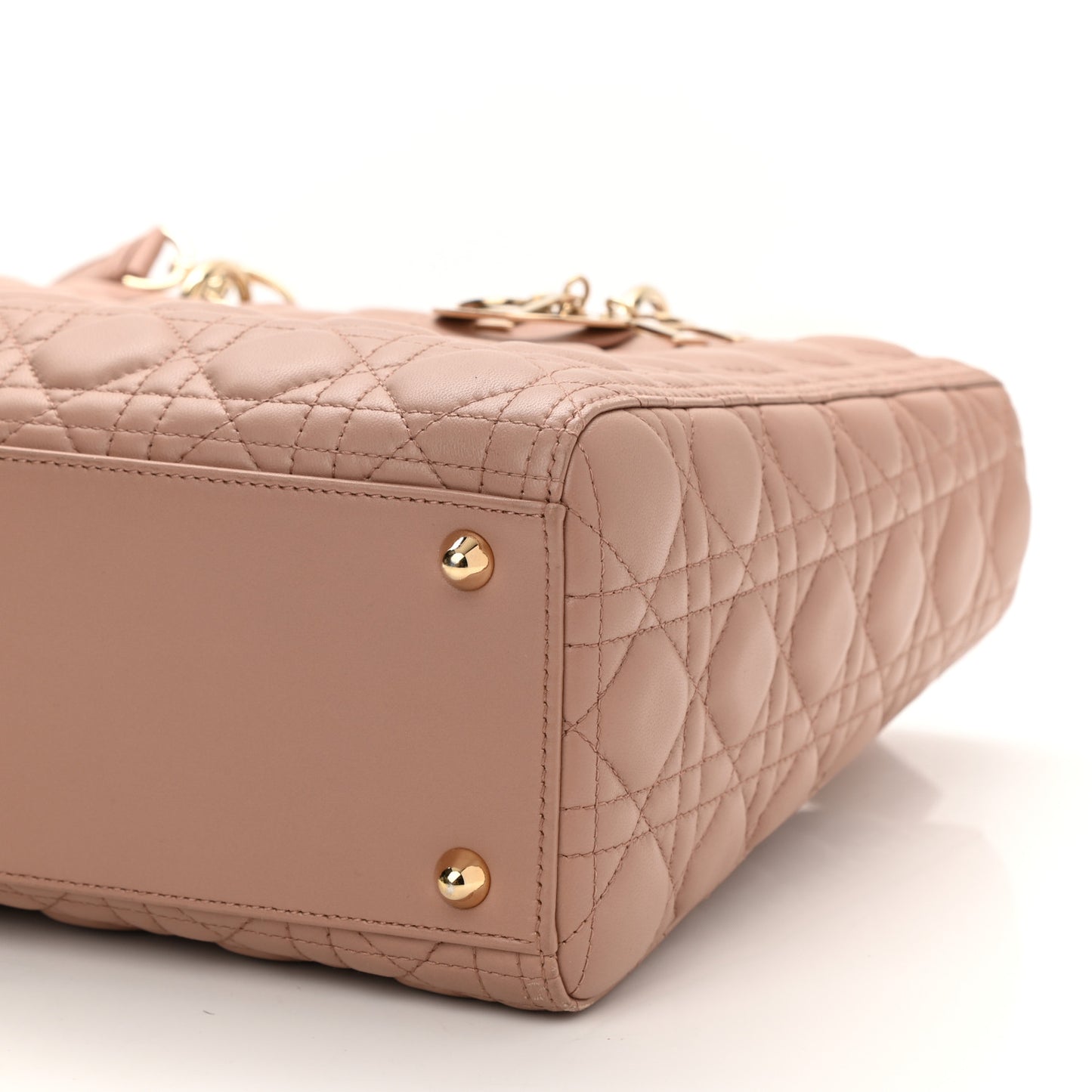 Lambskin Cannage Large Lady Dior Fard