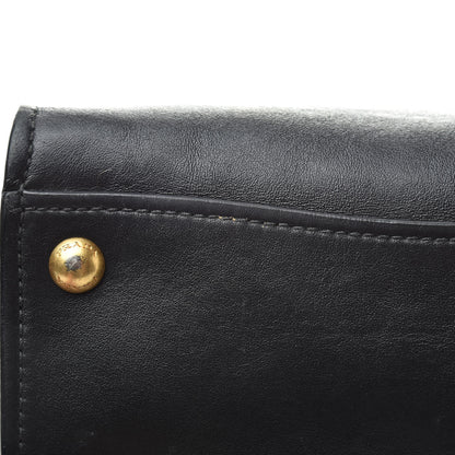 Prada City Calf Front Pocket Tote Black 14 of 18