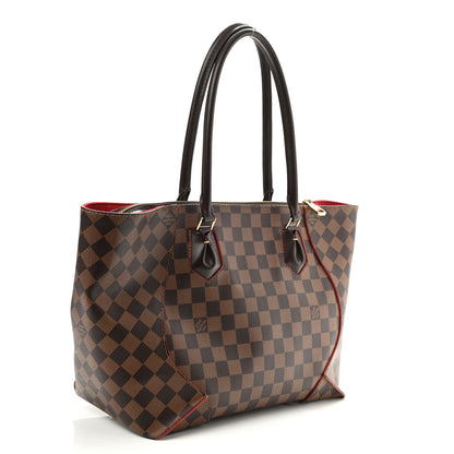Louis Vuitton Damier Ebene Caissa Tote MM Cherry 4 of 11