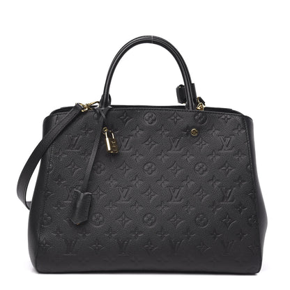 Louis Vuitton Empreinte Montaigne GM Black 1 of 9