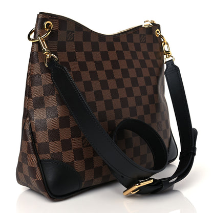 Louis Vuitton Damier Ebene Odeon MM Black 3 of 9