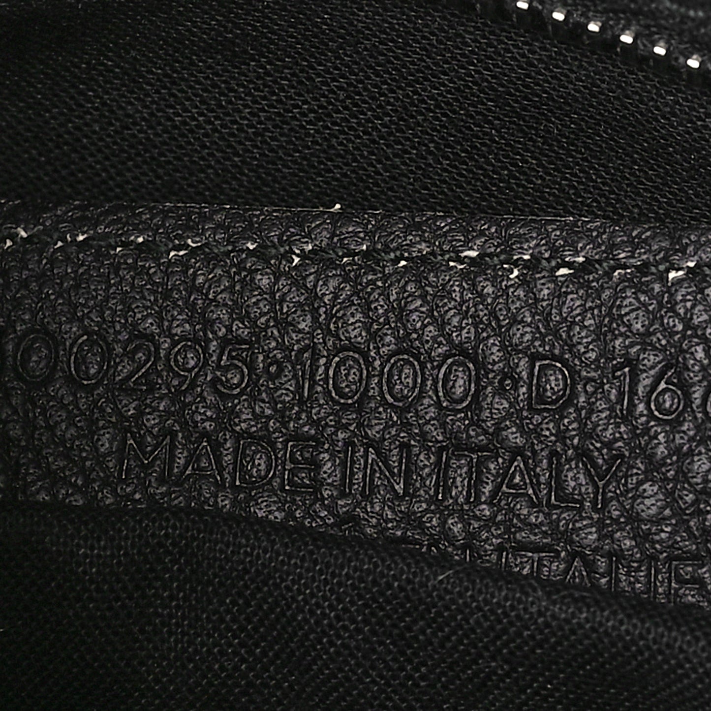 Supple Grained Calfskin Classic Silver Hardware Highlight Mini City Black