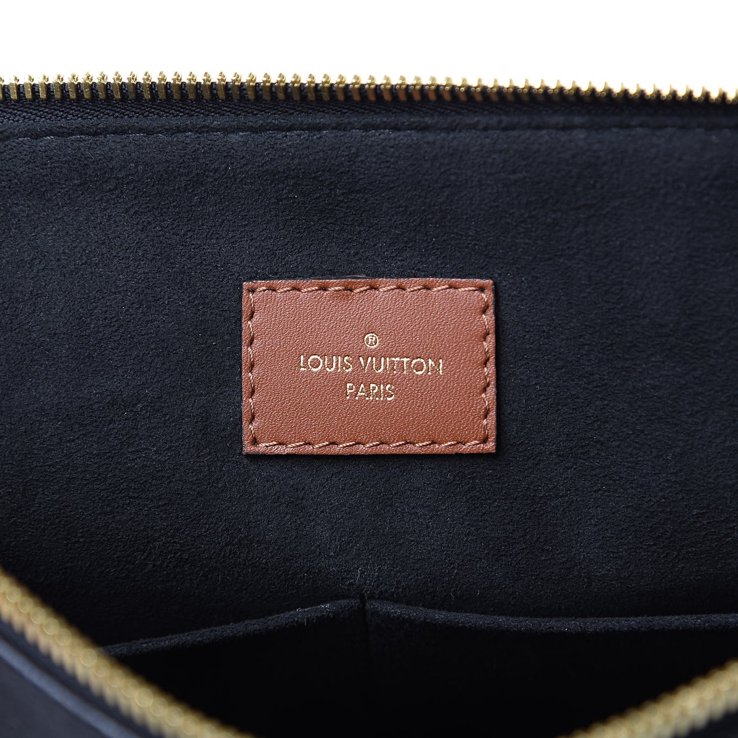 Monogram V Tote MM Black
