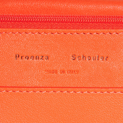 Proenza Schouler Lambskin PS1 Large Chain Wallet Grapefruit 6 of 6