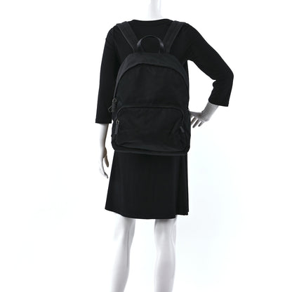 Prada Nylon Tessuto Saffiano Backpack Black 2 of 11