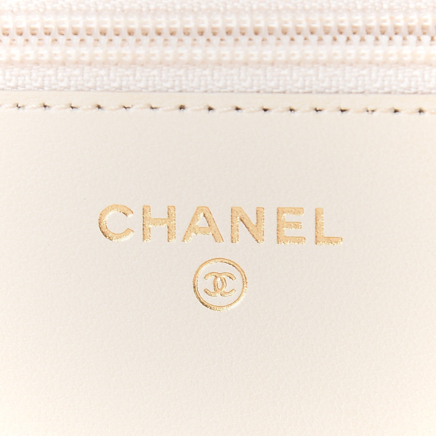 Chanel Caviar Quilted Vintage Mademoiselle Wallet On Chain WOC White 6 of 11