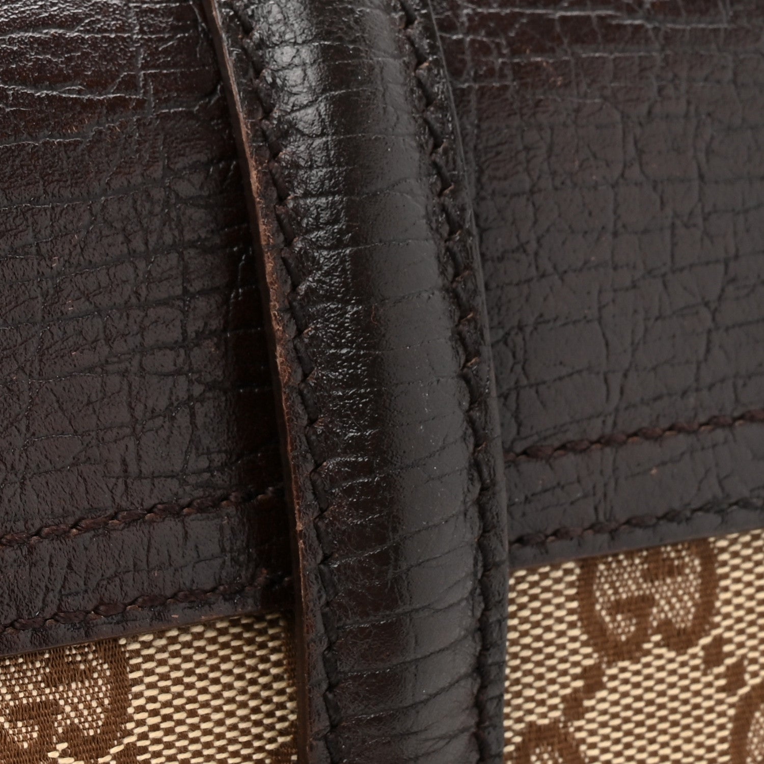 Gucci Monogram Bamboo Bullet Bag Dark Brown 13 of 13