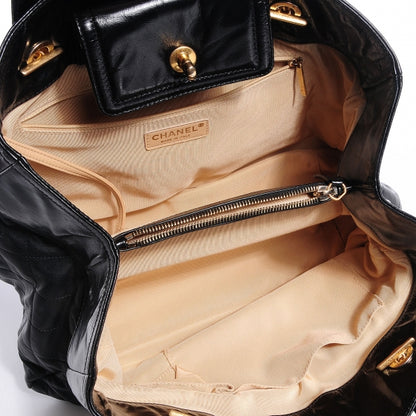 Chanel Iridescent Calfskin Small In The Mix Tote Black 5 of 9
