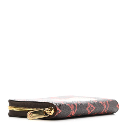 Louis Vuitton Catogram Zippy Coin Purse Marron 4 of 7