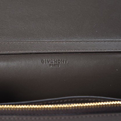 Givenchy Goatskin Embellished Pandora Chain Wallet Heather Grey 6 of 9