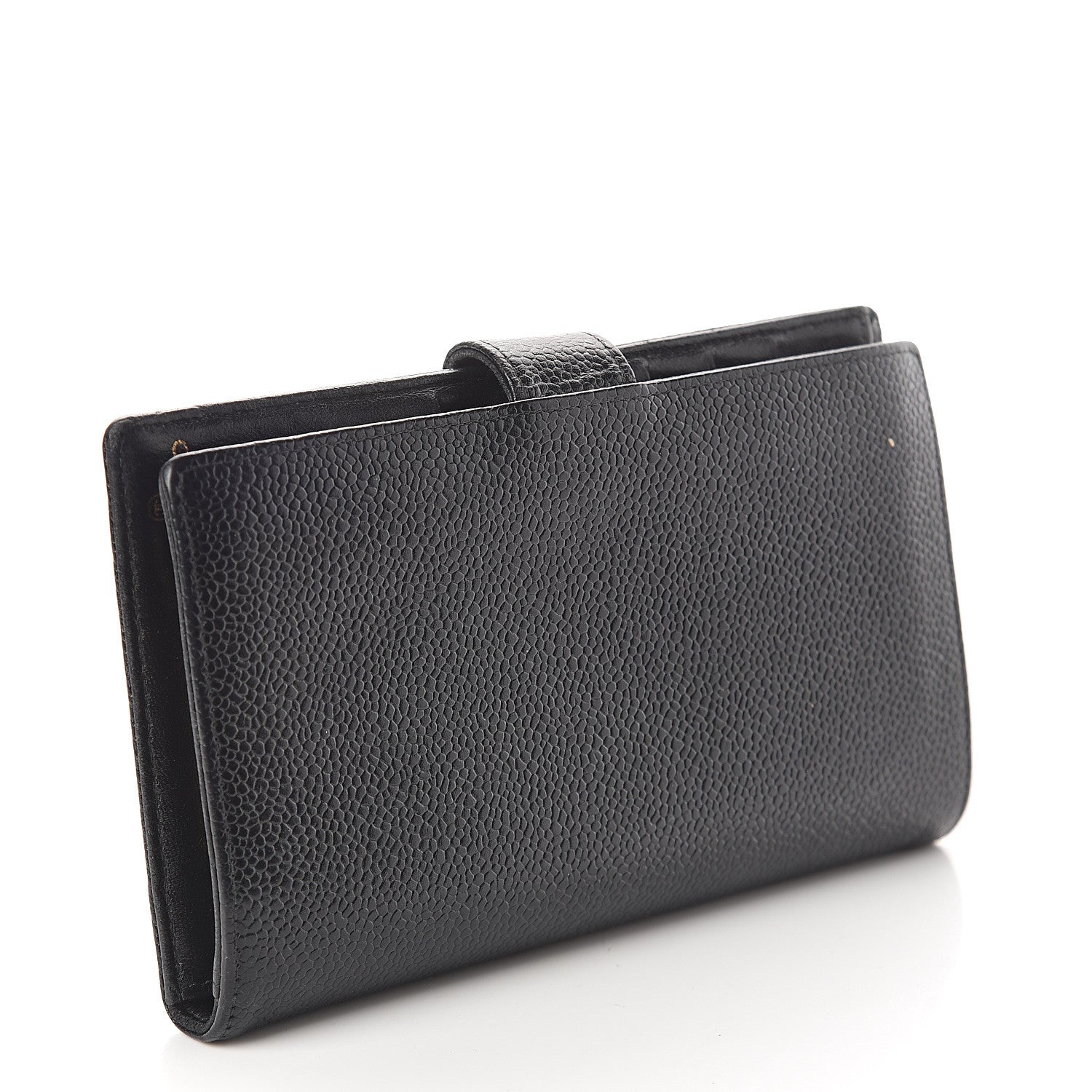 Chanel Caviar Timeless CC French Wallet Black 2 of 5