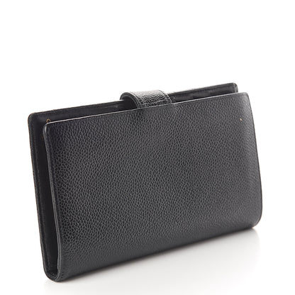 Chanel Caviar Timeless CC French Wallet Black 2 of 5