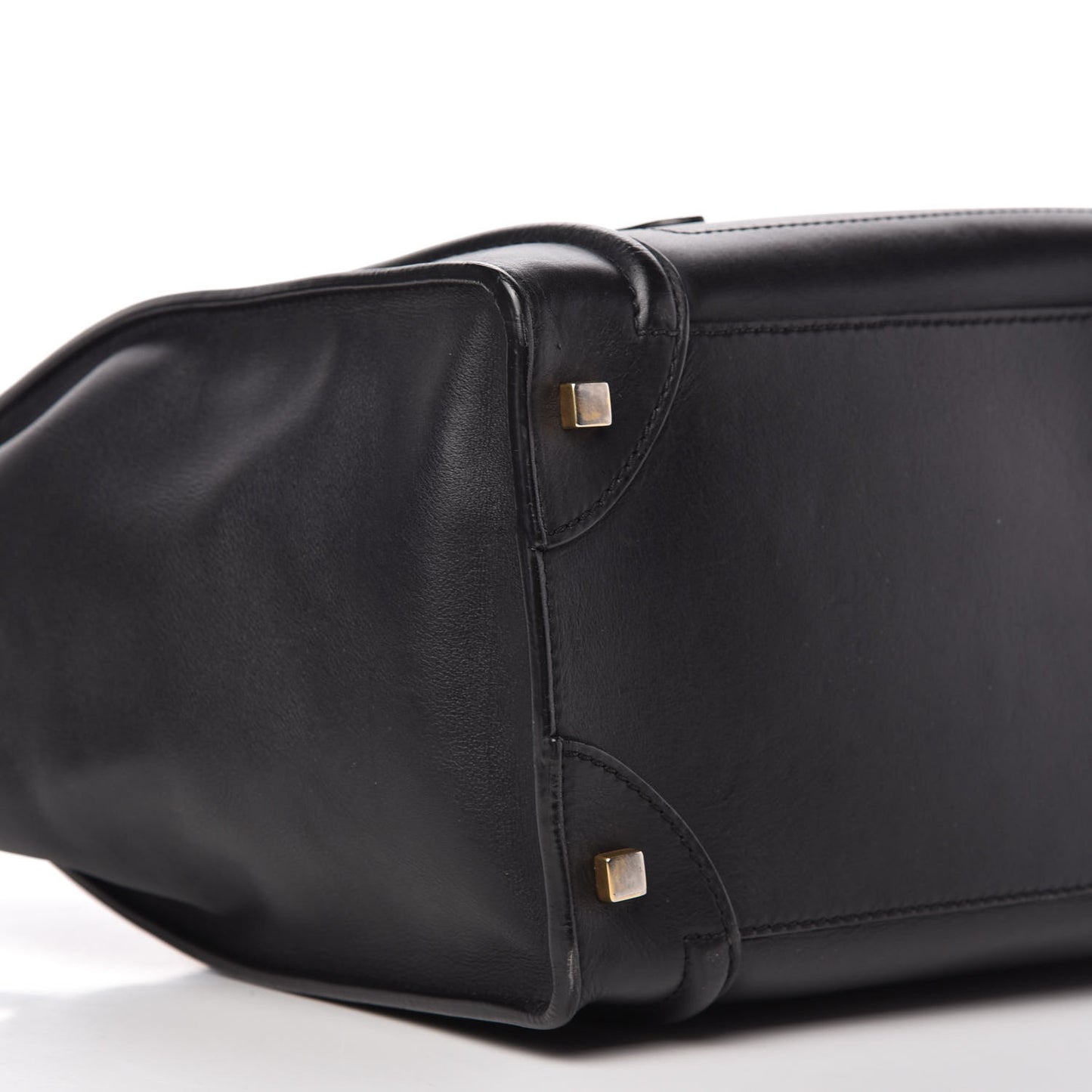 Smooth Calfskin Mini Luggage Black