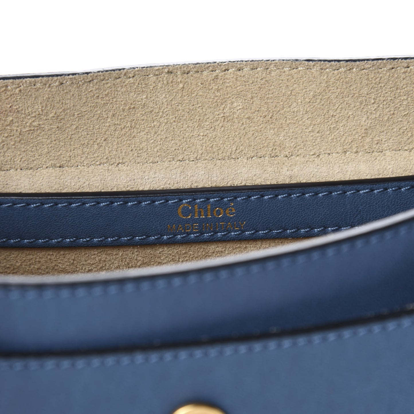 Calfskin Braided Small Hudson Shoulder Bag Blue