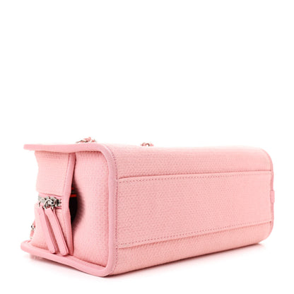Chanel Canvas Deauville Small Bowling Bag Pink 4 of 10