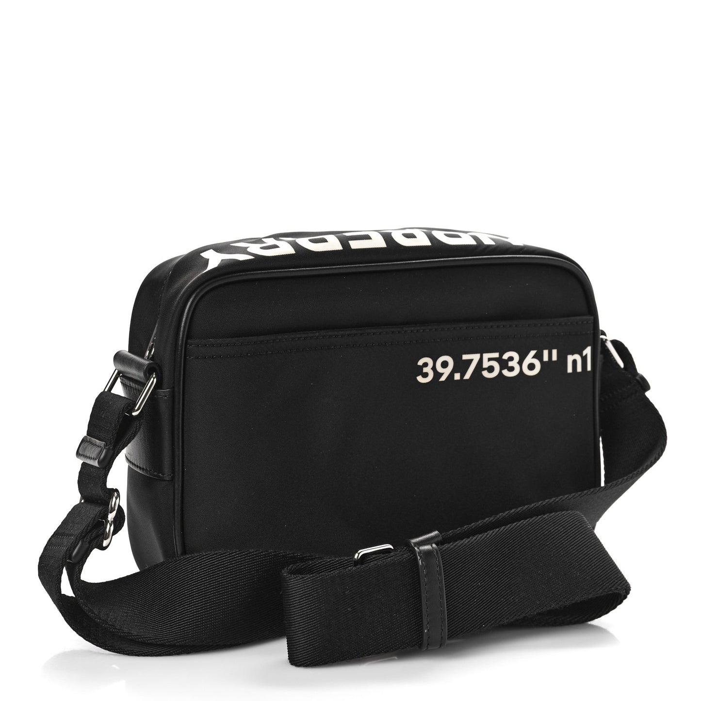 Nylon Paddy Crossbody Bag Black