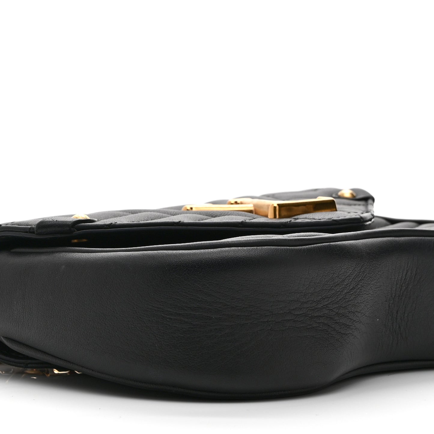 Calfskin New Wave Chain PM Black
