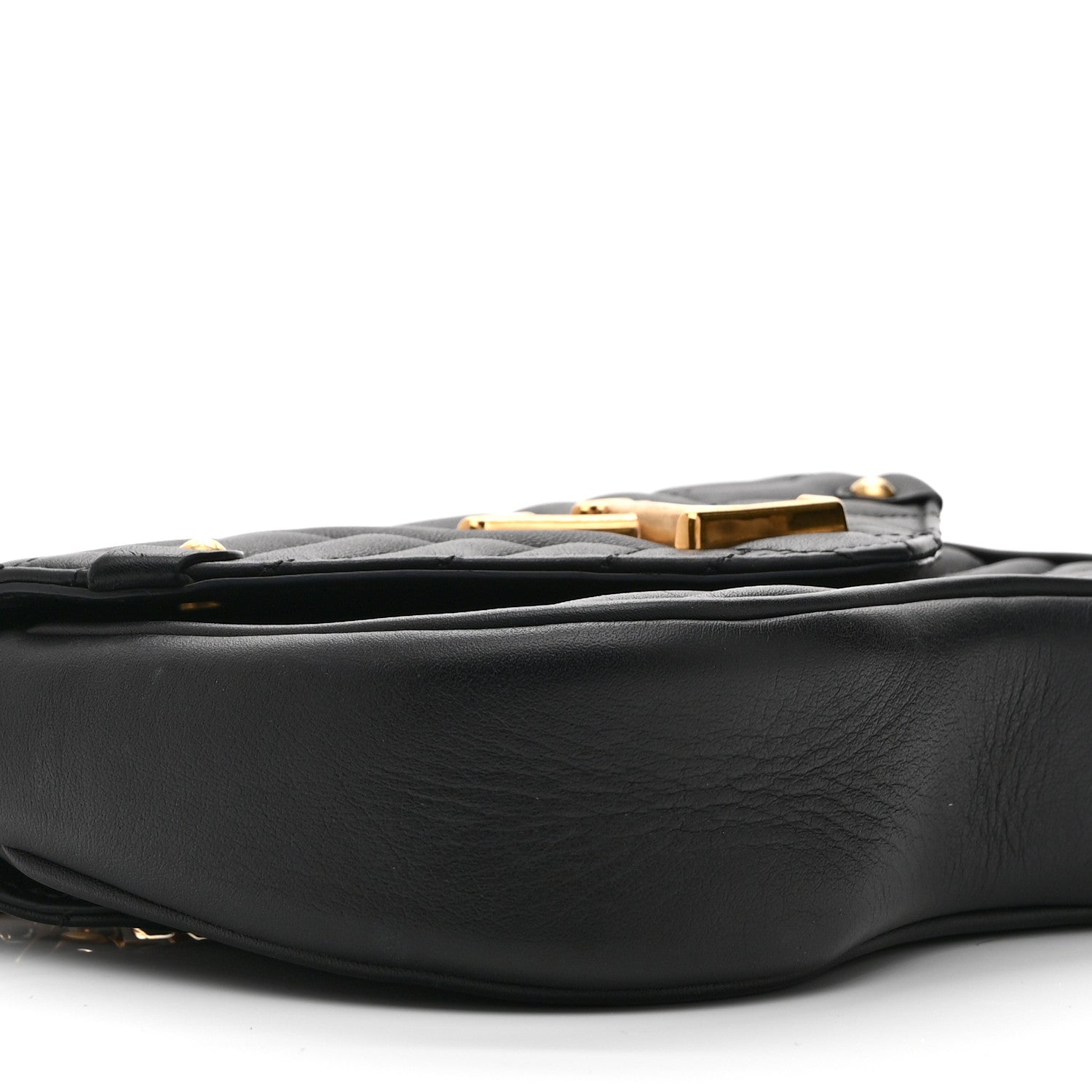 Louis Vuitton Calfskin New Wave Chain PM Black 8 of 9