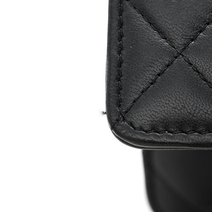 Chanel Lambskin Quilted Trendy CC Wallet On Chain WOC Black 14 of 15