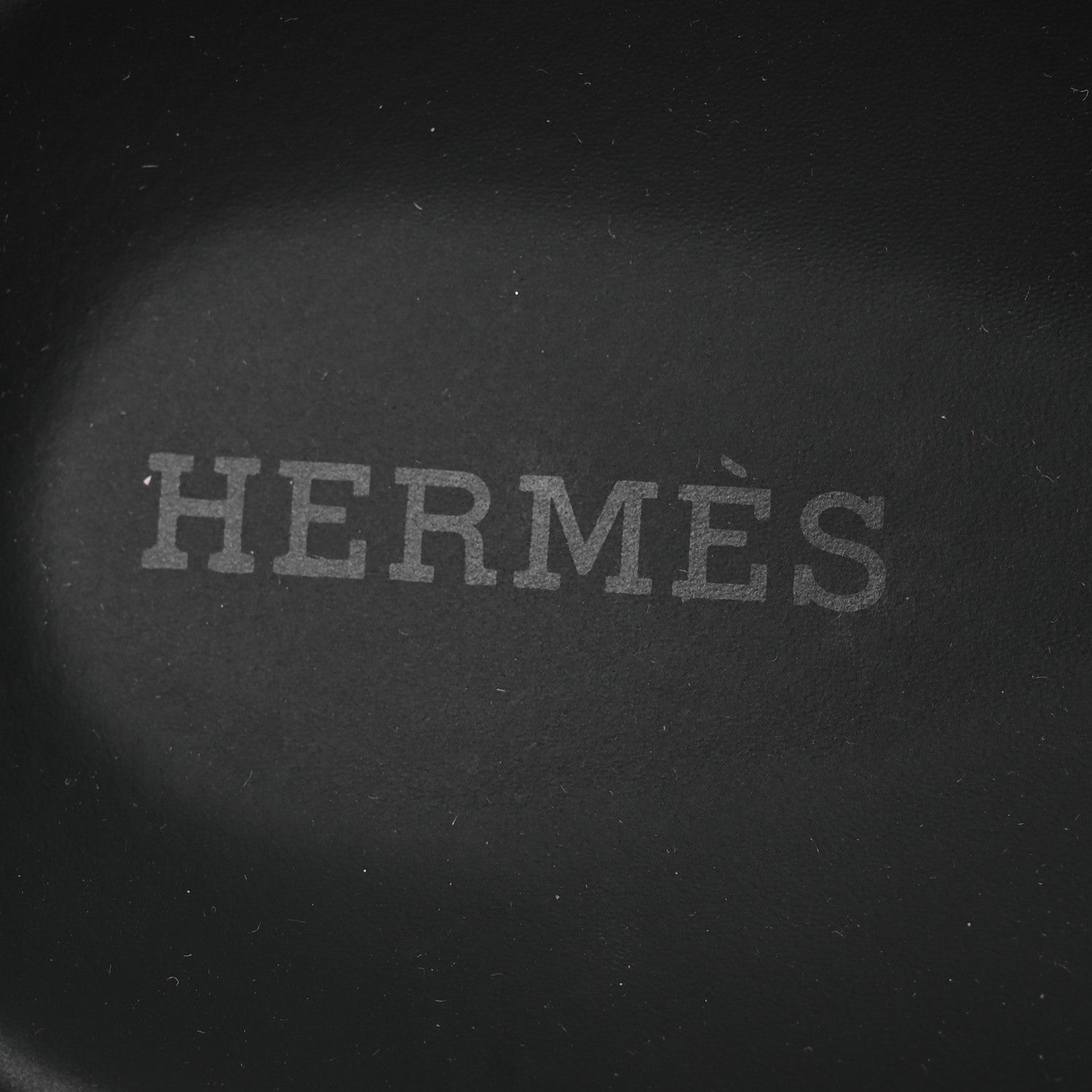 Hermes Nappa Womens Infra Sandals 39.5 Black 8 of 11