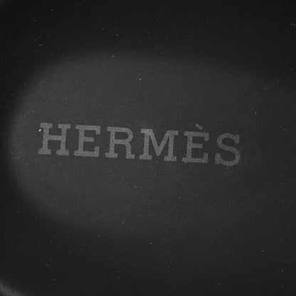 Hermes Nappa Womens Infra Sandals 39.5 Black 8 of 11