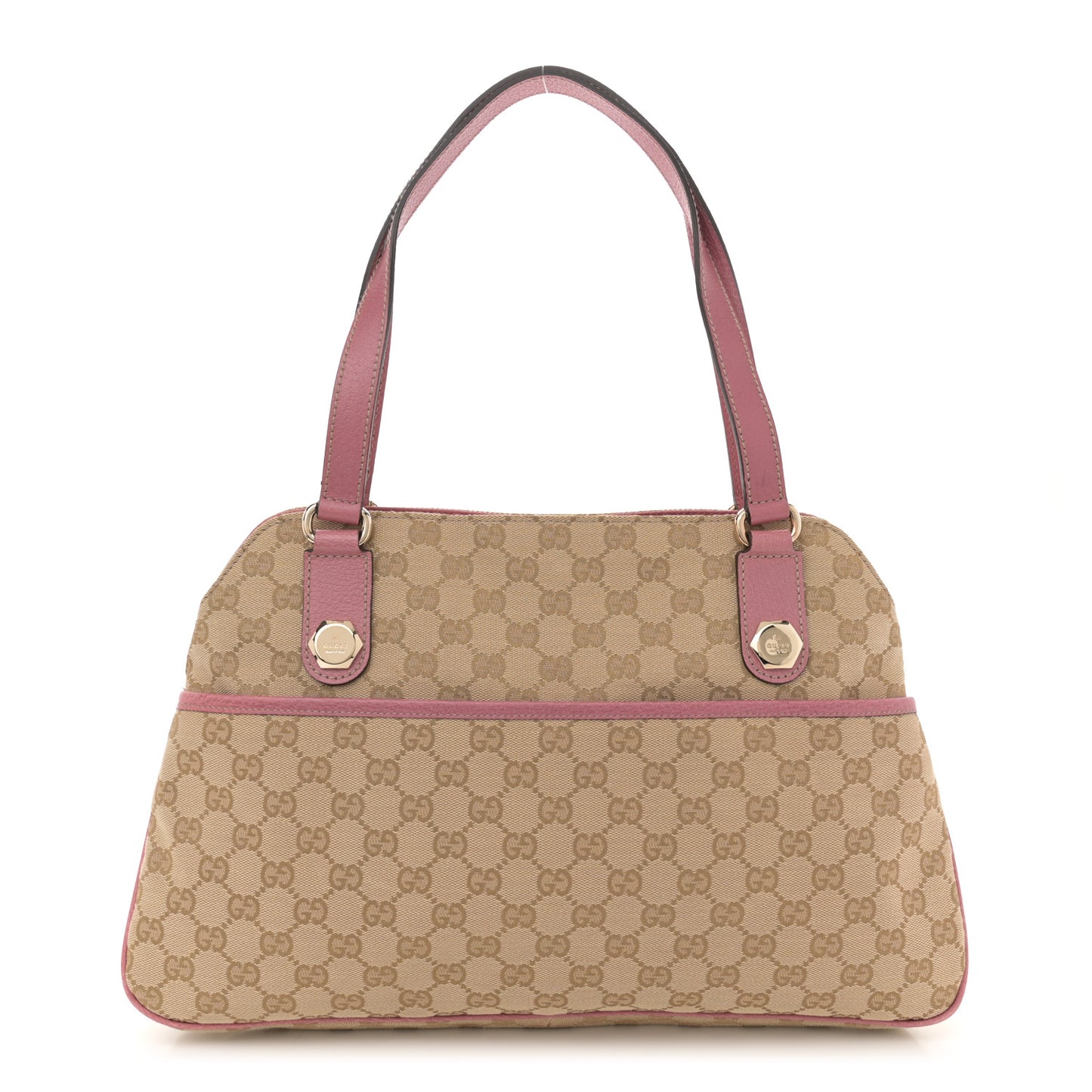 Monogram Medium Charmy Shoulder Bag Pink