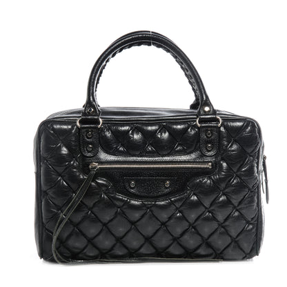 Balenciaga Chevre Quilted Matelasse MM Black 1 of 7