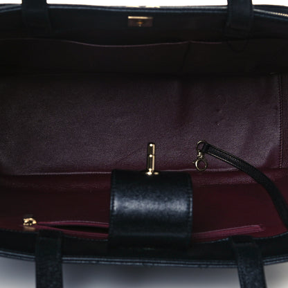 Chanel Caviar Quilted Large Business Affinity Shopping Bag Black 5 of 11