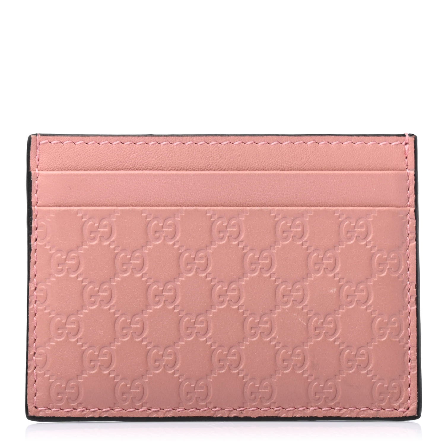 Gucci Microguccissima Card Holder Soft Pink 1 of 4