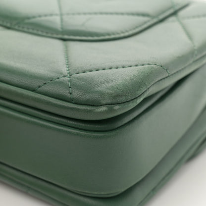 Chanel Lambskin Quilted Small Trendy CC Flap Dual Handle Bag Green 11 of 14