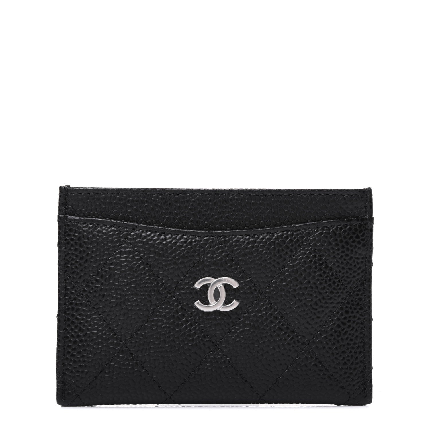 Chanel Caviar Quilted Card Holder Black 1 of 12