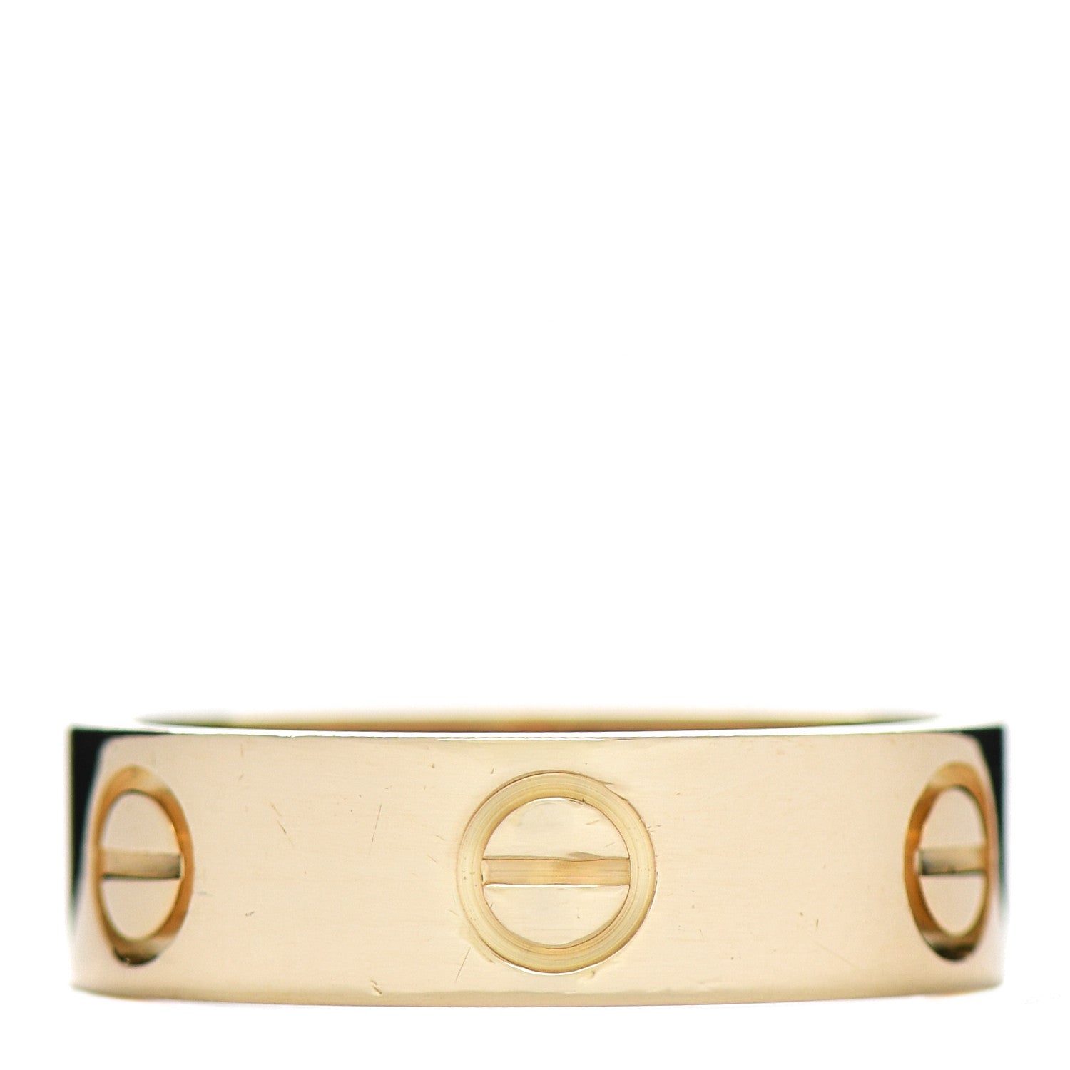 Cartier 18K Yellow Gold 5.5mm LOVE Ring 52 6 1 of 5