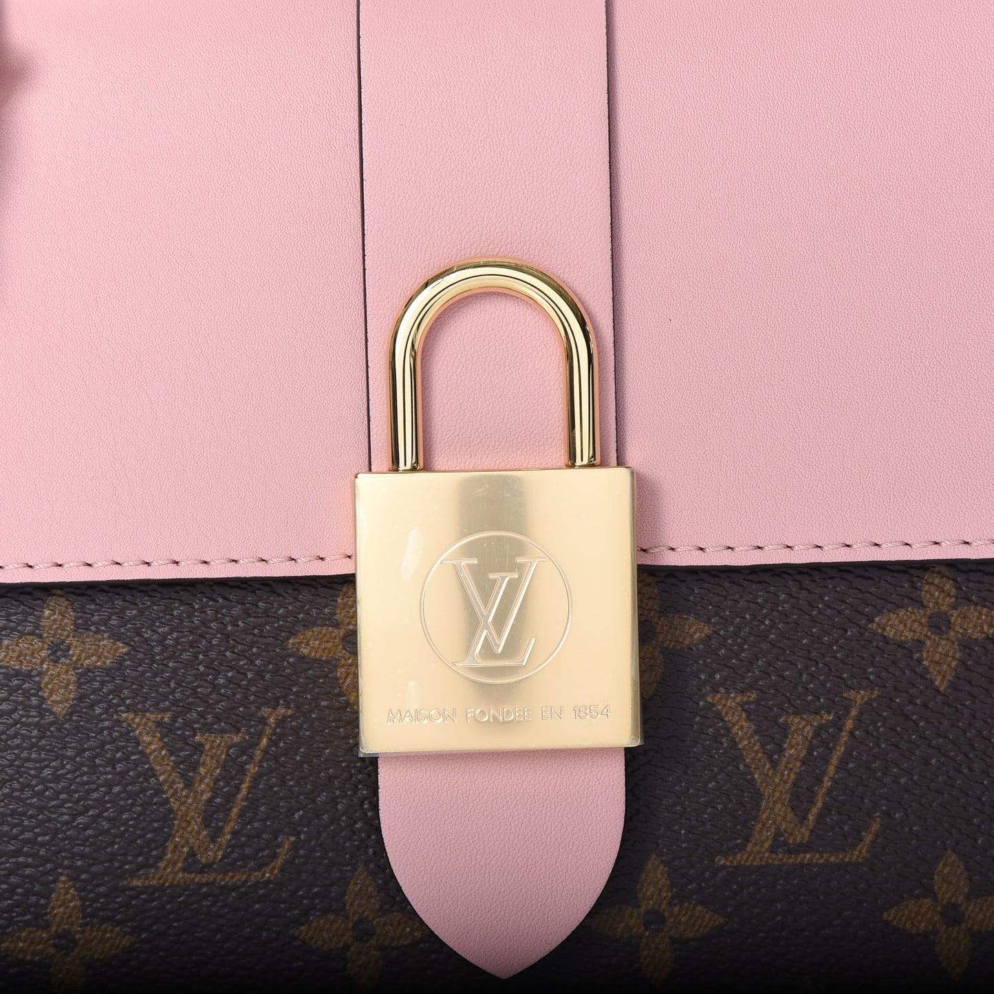 Monogram Locky BB Rose Poudre