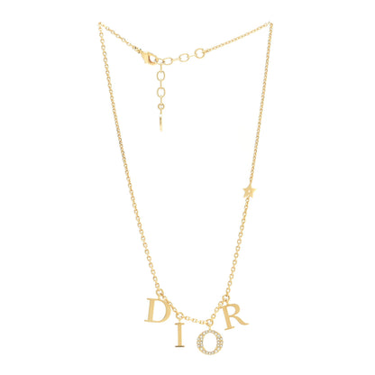Christian Dior Crystal Dio(r)evolution Necklace Gold 3 of 6