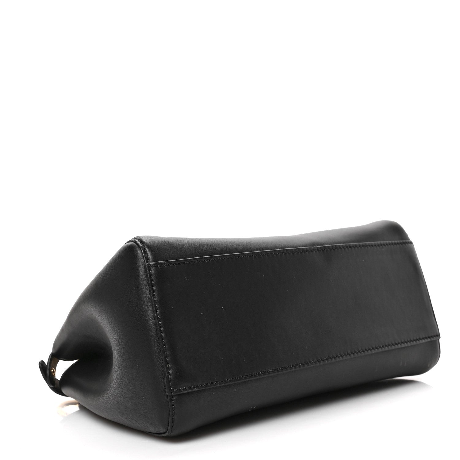 Fendi Nappa Mini Peekaboo Iconic Satchel Black 4 of 8